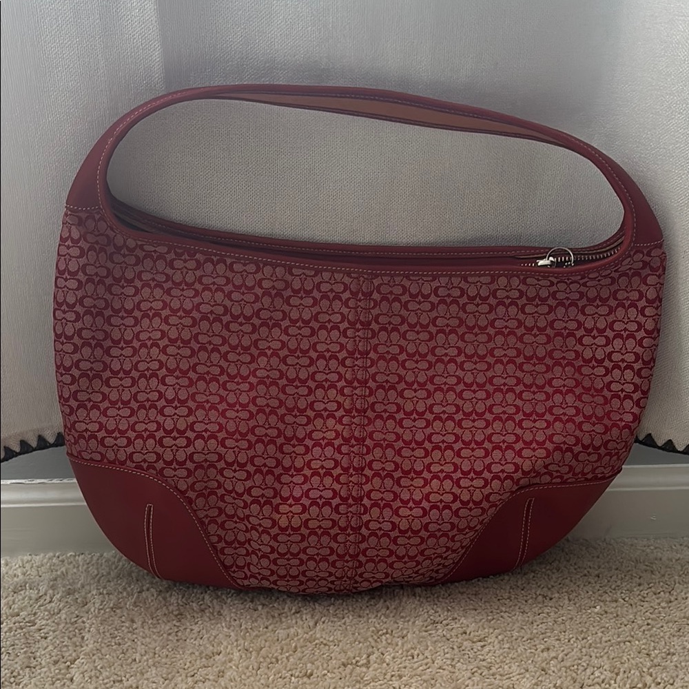 Red Coach Women's Bag